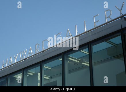 Melden Sie Hayward Gallery, South Bank an, London Stockfoto