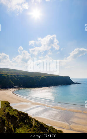 Silver Strand Beach in Malinbeg im Südwesten Grafschaft Donegal, Wild Atlantic Way, Republik von Irland Stockfoto