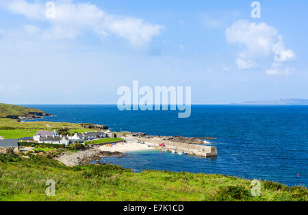 Das Dorf Portnoo in der Nähe von Narin, Gweebarra Bay im Südwesten County Donegal, Irland Stockfoto