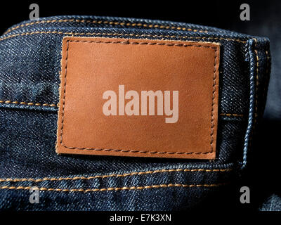 Denim-Jeans Leerzeichen kopieren Stockfoto
