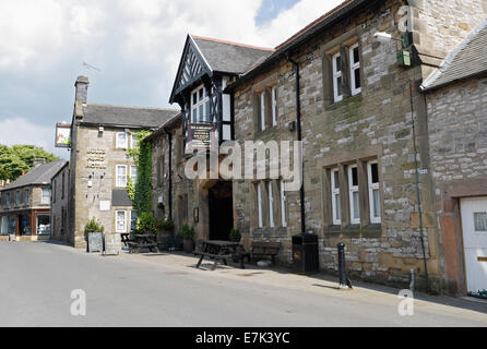 Das Bulls Head Hotel in Youlgreave in Derbyshire Stockfoto