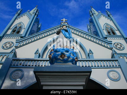 Kathedrale der Unbefleckten Concepcion, Puerto Princesa City, Palawan, Philippinen Stockfoto