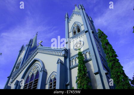 Kathedrale der Unbefleckten Concepcion, Puerto Princesa City, Palawan, Philippinen Stockfoto