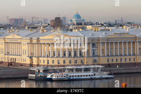 Der Senat und Synode Gebäude, St. Petersburg, Russland. Stockfoto