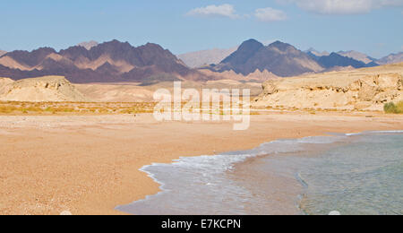 Ansicht von Ras Mohammed im Roten Meer-Ägypten Stockfoto