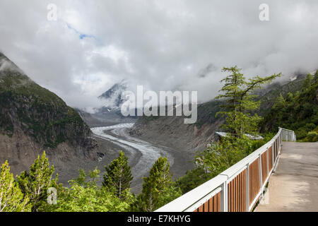 Eismeer - glaces de Mer in Chamonic - Frankreich Stockfoto