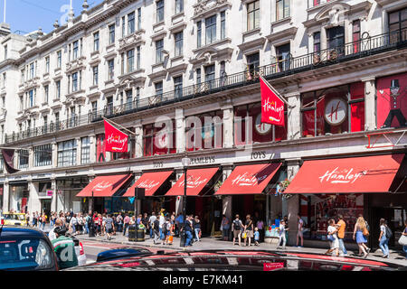 Hamleys Spielwarenladen Regent Street - London Stockfoto