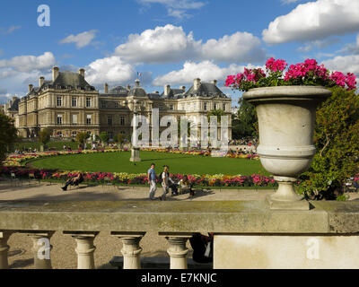 Palais du Luxembourg, Paris, Frankreich. Stockfoto