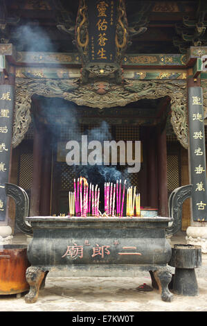 Tempel, Angebot, Pingyao, China. Stockfoto