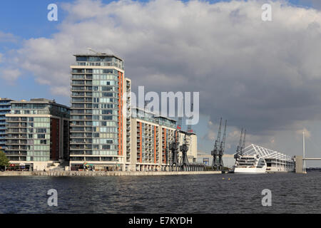Victoria Dock, London, England, UK. Stockfoto