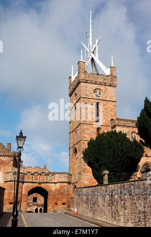 Die Pfarrkirche St. Michael in Linlithgow. Stockfoto