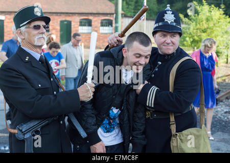 Black Country Museum 40er Jahre Nacht 2014 Stockfoto