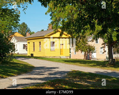Old fashioned malerisches Dorf Stockfoto