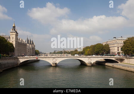 Conciergerie - ehemaliges Gefängnis in Paris, Frankreich. Stockfoto