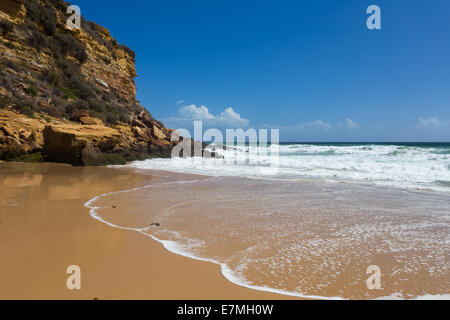 Burgau Beach in der Nähe von Lagos, Algarve, Südportugal Stockfoto