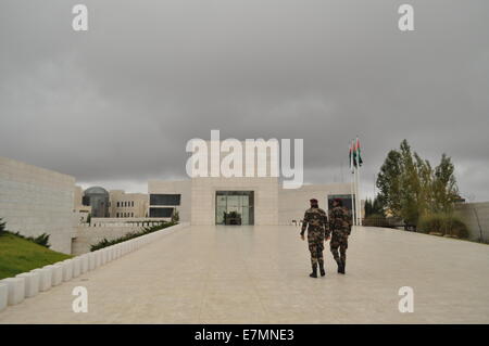 Yasser Arafat Grab in Mukaata, Ramallah Stockfoto