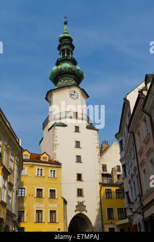 Michaels Turm Bratislava Slowakei Stockfoto