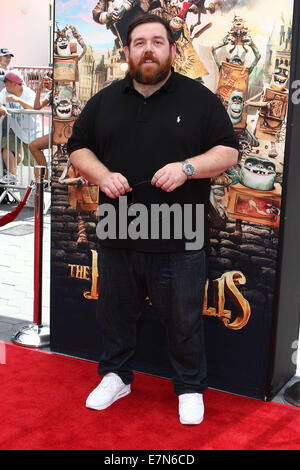 Los Angeles, Kalifornien, USA. 21. Sep, 2014. Nick Frost besucht Los Angeles-Premiere von "The Boxtrolls'' am 21. September 2014 am Universal CityWalk - iUniversal City.California.USA. Bildnachweis: TLeopold/Globe Fotos/ZUMA Draht/Alamy Live-Nachrichten Stockfoto