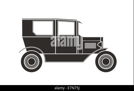 Retro-Auto, Vintage-Kollektion Stockfoto