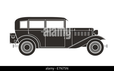 Retro-Auto, Vintage-Kollektion Stockfoto