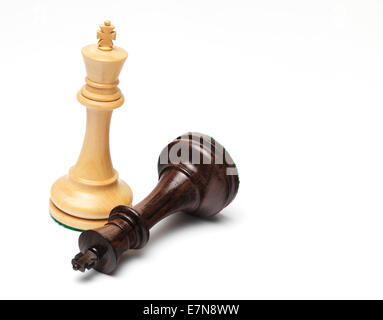 Schachfiguren Stockfoto