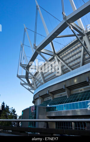 Das BC Place Stadium in der Innenstadt von Vancouver, Kanada Stockfoto