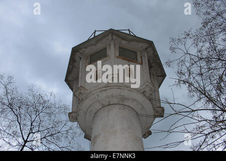 DDR-Aussichtsturm in Berlin Stockfoto