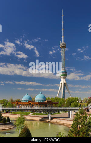 Taschkent, Stadt, Taschkent, TV, Fernsehen, Usbekistan, Zentralasien, Asien, Architektur, blau, Kommunikation, Kuppeln, Sternwarte, Stockfoto