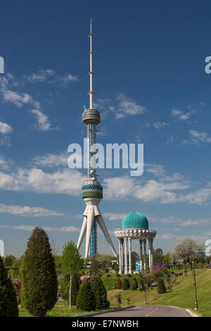 Taschkent, Stadt, Taschkent, TV, Fernsehen, Usbekistan, Zentralasien, Asien, Architektur, blau, Kommunikation, Kuppeln, Sternwarte, Stockfoto