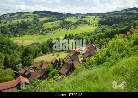 Wienacht, Tobel, Lutzenberg, Kanton Appenzell Ausserrhoden, Schweiz, Europa, Stockfoto