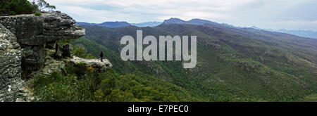 Australien, Victoria, Panorama der Grampians National Park Stockfoto