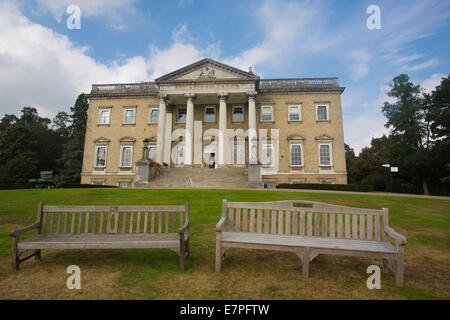 Claremont Mansion und Landschaft Gärten, familiären Haus von Königin Victoria, Esher, Surrey, England, UK Stockfoto