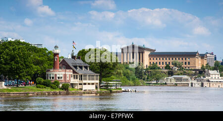 Skyline-Blick von Philadelphia, Pennsylvania - USA Stockfoto