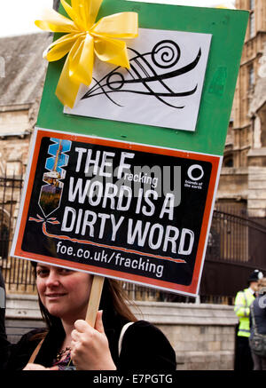 London, UK. 21. Sep, 2014. Klima Protest 2014, London Credit: Adina Tovy/Alamy Live-Nachrichten Stockfoto