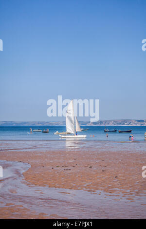 Hoffe Cove, South Devon, England, Vereinigtes Königreich. Stockfoto