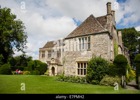 Avebury Manor im Dorf von Avebury in Wiltshire UK Stockfoto