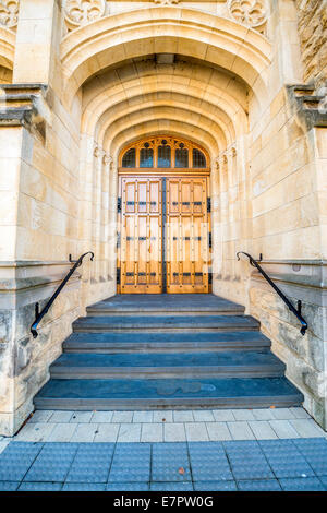 Der University of Adelaide Bonython Hall auf dem North Terrace Campus in der Innenstadt von Adelaide. Stockfoto