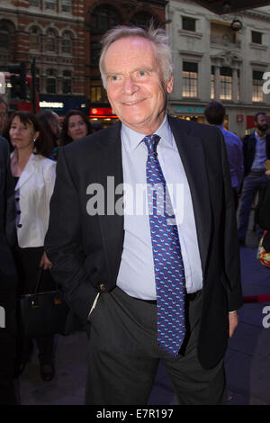 London, UK. 22. September 2014. Lord Archer. Promis kommen für die Presse-Nacht von Andrew Lloyd Webber und Tim Rice Musical "Evita" im Dominion Theatre, London, UK. Bildnachweis: Nick Savage/Alamy Live-Nachrichten Stockfoto