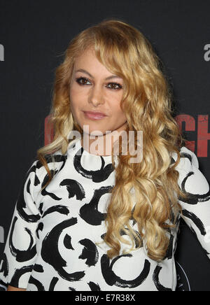 Premiere von startete Filme und Teilnehmer Medien "Cesar Chavez' mit: Paulina Rubio Where: Hollywood, Kalifornien, Vereinigte Staaten, wann: 21. März 2014 Stockfoto