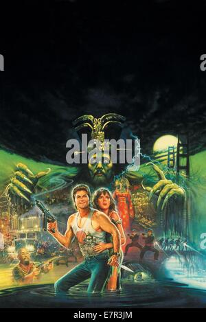 Big Trouble in Little China-Jahr: 1986 - USA Regie: John Carpenter Filmplakat (textlose) Stockfoto