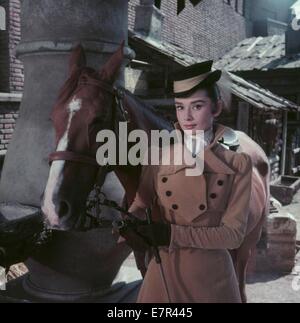 Krieg und Frieden-Jahr: 1956 Italien USA Regie: King Vidor Audrey Hepburn Stockfoto