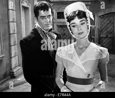 Krieg und Frieden-Jahr: 1956 Italien USA Regie: King Vidor Henry Fonda, Audrey Hepburn Stockfoto