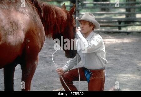 Das Pferd Whisperer Jahr: 1998 USA Regie: Robert Redford Robert Redford Stockfoto