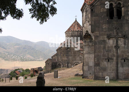 Das UNESCO-Weltkulturerbe Kloster Haghpat in Nord-Armenien. Stockfoto