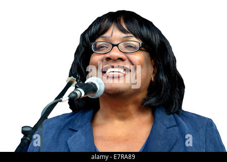 Diane Abbott MP (Arbeit, Hackney Nord- und Stoke Newington) Stockfoto