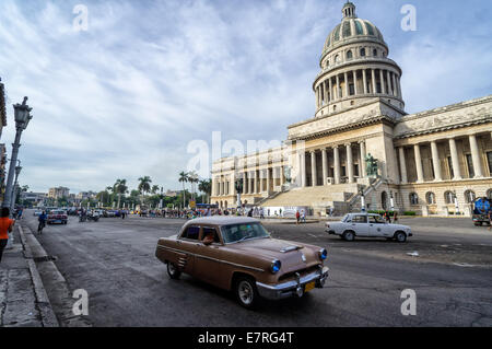 Capitol-Gebäudes in Alt-Havanna, Kuba Stockfoto
