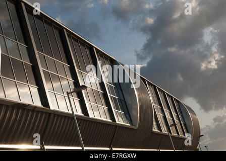 Moderne Architektur von außen. Stockfoto