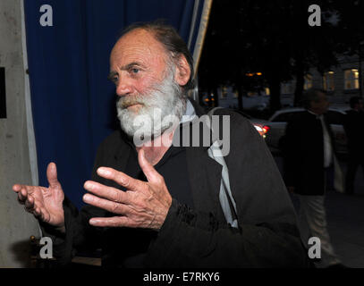 München, Deutschland. 19. Sep, 2014. Deutscher Schauspieler Bruno Ganz in München, Deutschland, 19. September 2014 abgebildet. Foto: Ursula Düren/Dpa/Alamy Live News Stockfoto