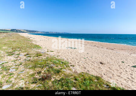 Slapton Sands und Torcross Beach in South Hams, Devon Stockfoto