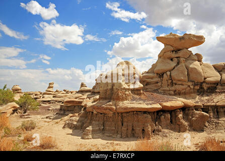 Bisti Badlands (De-Na-Zin Wilderness), New Mexico, USA Stockfoto